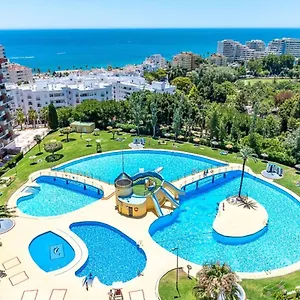 Céntrico Apartamento Con Terraza, Vistas Al Mar, Piscinas Y Recepción 24h Benalmádena